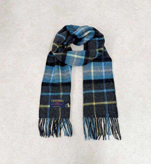 fredy emue「【TWEED MILL/ツイードミル】ウールチェックストール48」|ストール|