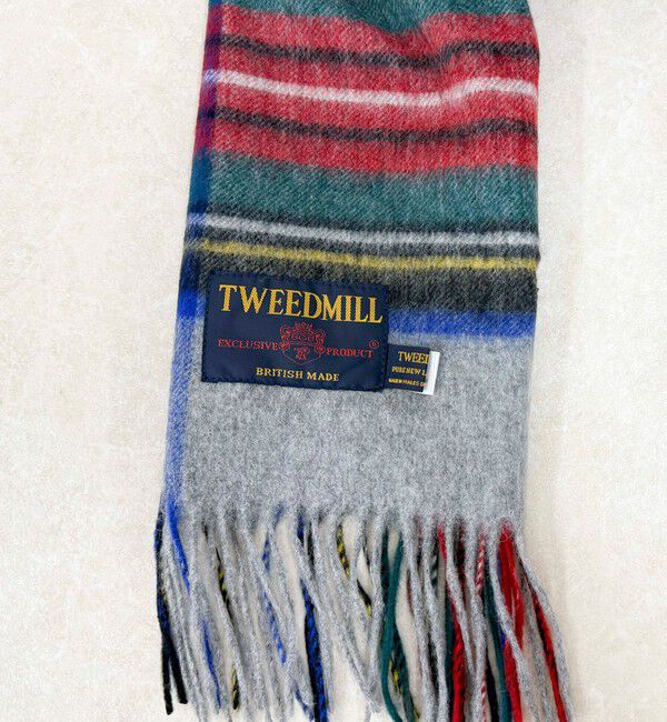 fredy emue「【TWEED MILL/ツイードミル】ウールチェックストール48」|ストール|