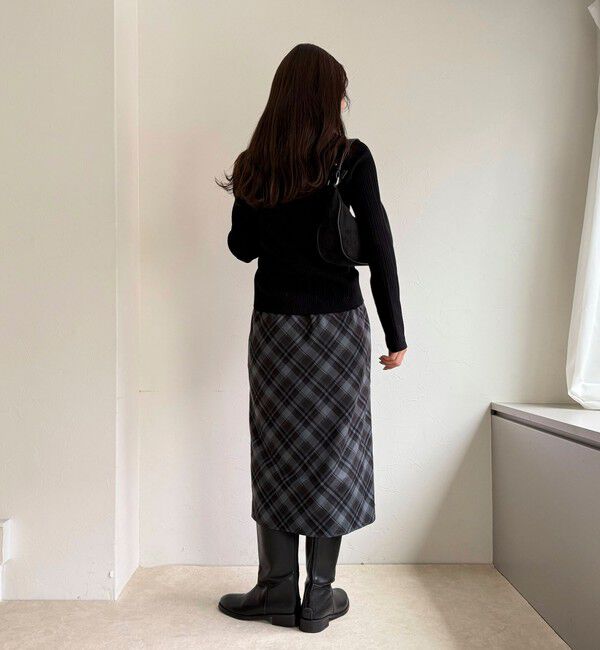 fredy emue「チェックミディスカート」|スカート|