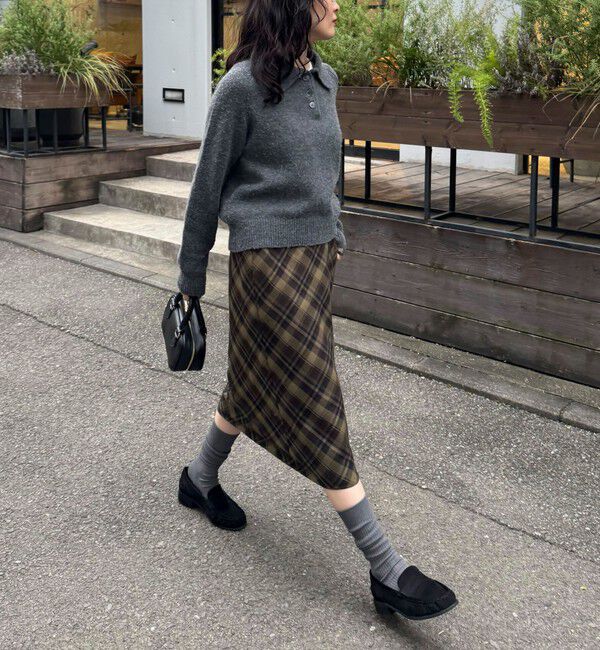 fredy emue「チェックミディスカート」|スカート|