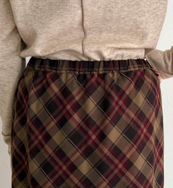 fredy emue「チェックミディスカート」|スカート|