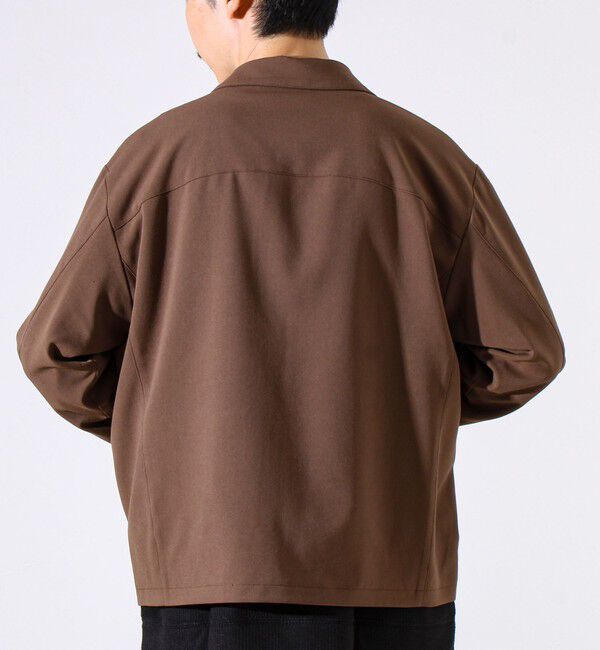 GLOSTER「【セットアップ対応】ウールライクジップジャケット」|ブルゾン・スタジャン|