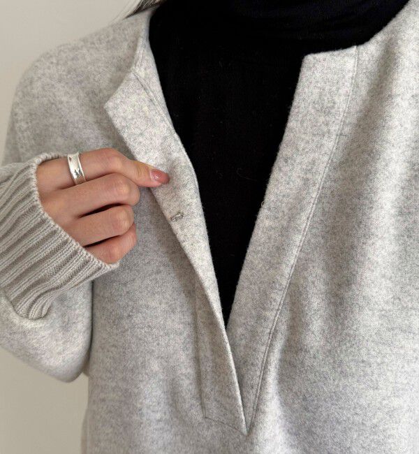 fredy emue「ソフトニットメルトンワンピース」|ワンピース|