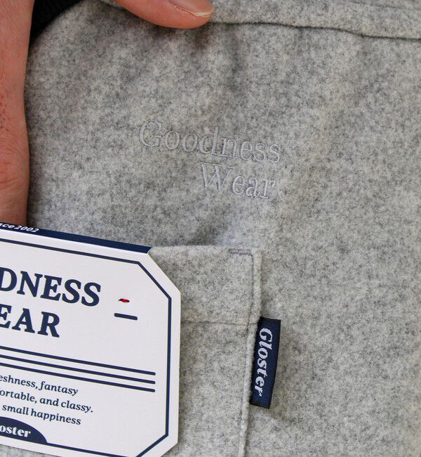 GLOSTER「【GOODNESS WEAR】リラックスメルトンパンツ」|チノ|