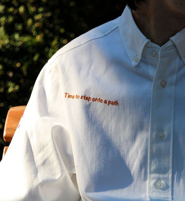 GLOSTER「【気分を上げるフレーズ】ポジティブメッセージシャツ パート2」|シャツ・ブラウス|