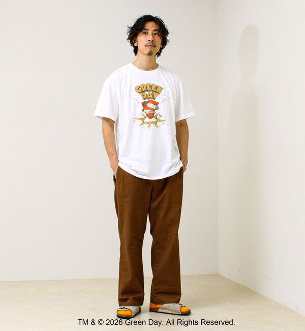 GLOSTER「【GOOD ROCK SPEED】別注 GREEN DAY プリントTシャツ」|Tシャツ・カットソー|