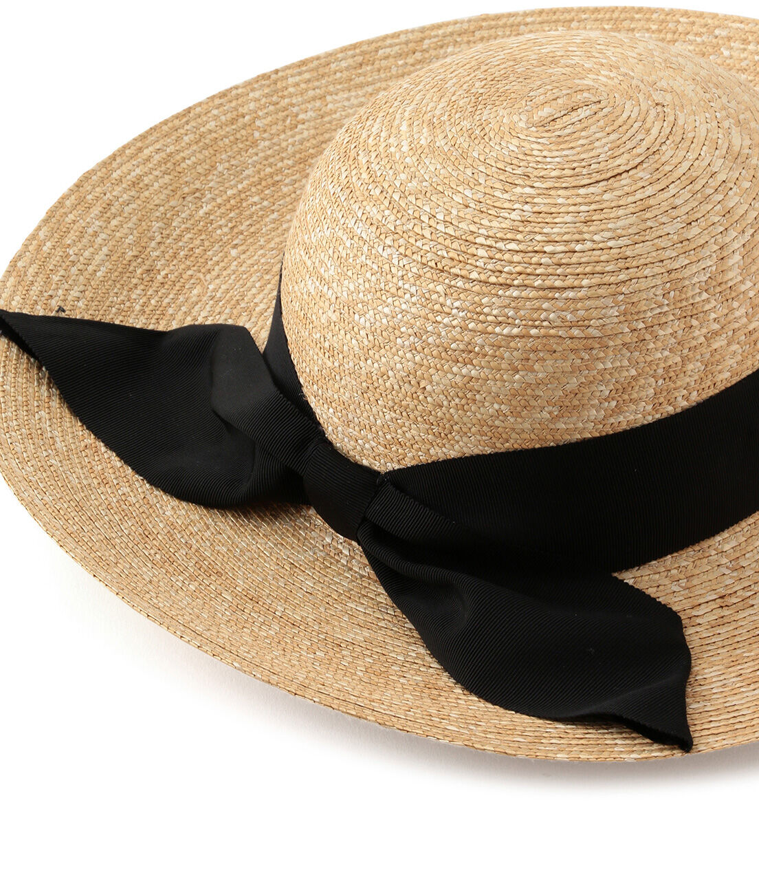 SALON adam et rope'「【田中帽子&times;SALON】カンカン帽(女優帽)」|ハット|