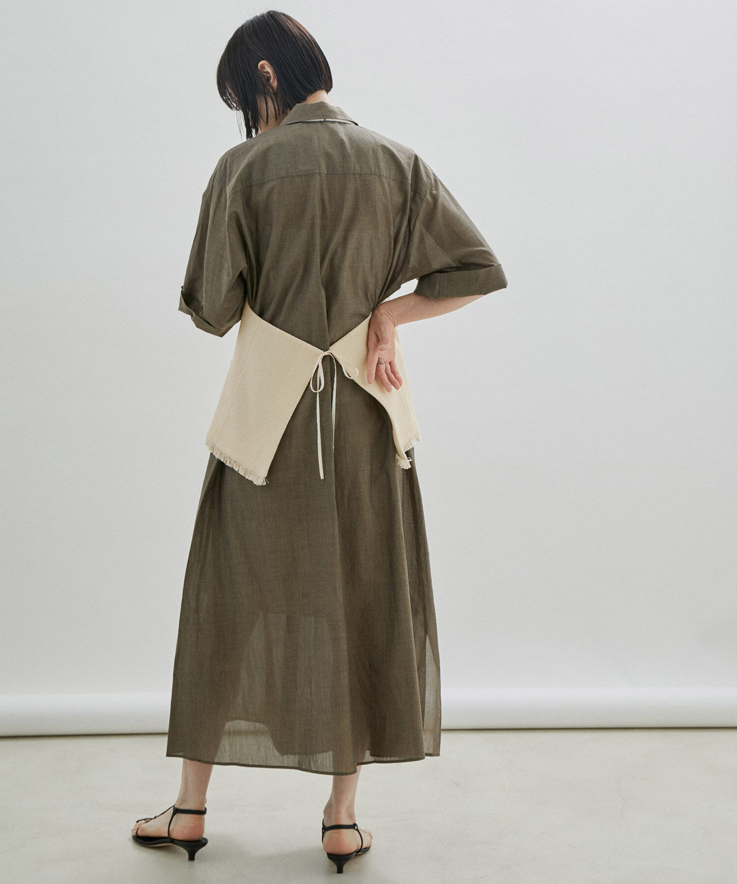 SALON adam et rope'「【サステナブル】ツイードジレ/ベスト」|ベスト・ジレ|