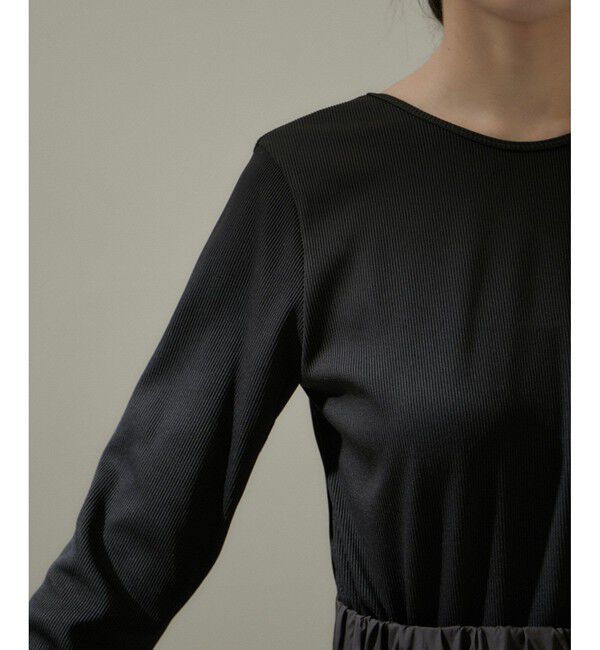 SALON adam et rope'「ドッキングフレアーワンピース」|ワンピース|