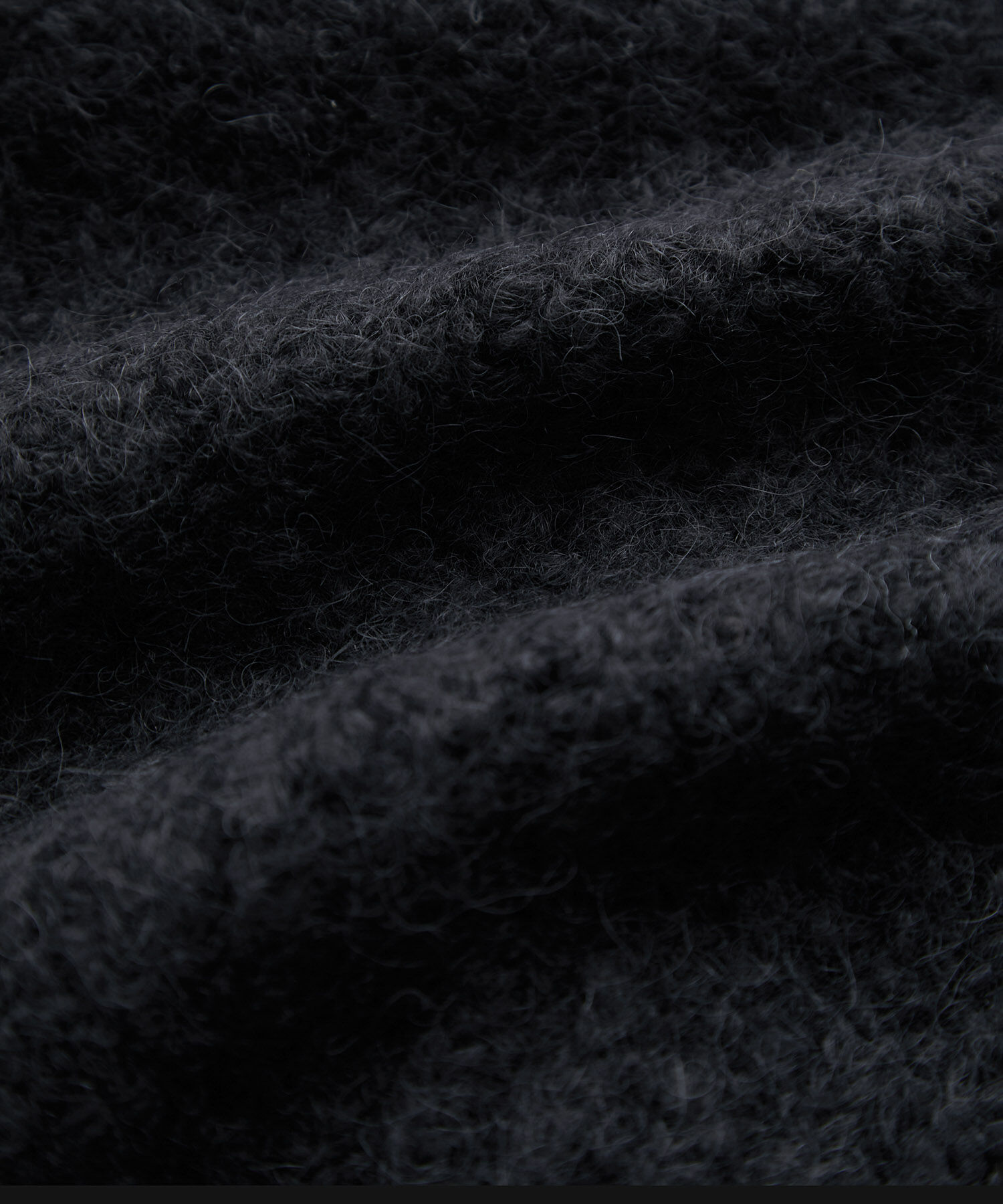 SALON adam et rope'「ファーアルパカフリンジクロップドカーディガン」|カーディガン|