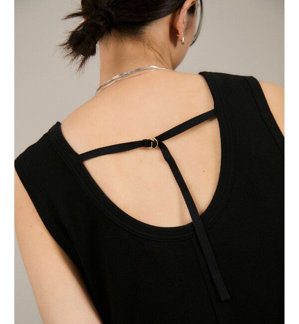 SALON adam et rope'「【WEB限定】ストレッチベアテレコオールインワン」|オールインワン|