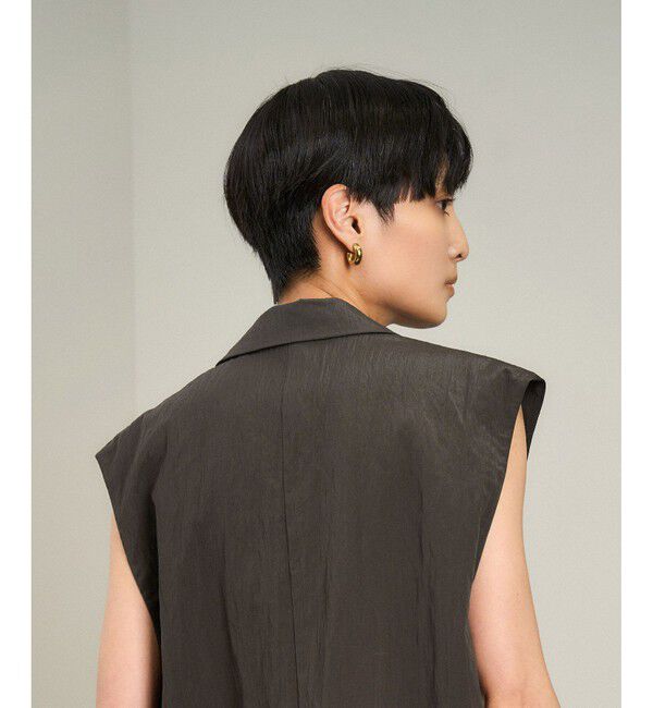 SALON adam et rope'「ウールナイロンワッシャージレ」|ベスト・ジレ|