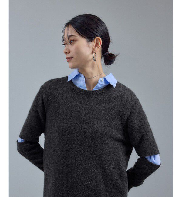 SALON adam et rope'「カシミヤニットミニワンピース」|ワンピース|