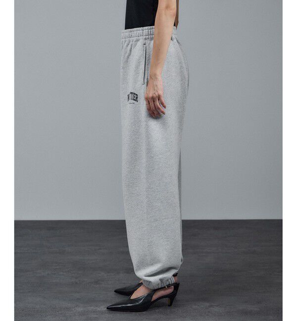 SALON adam et rope'「【WEB限定】ビンテージライクスウェットパンツ［セットアップ対応］」|チノ|