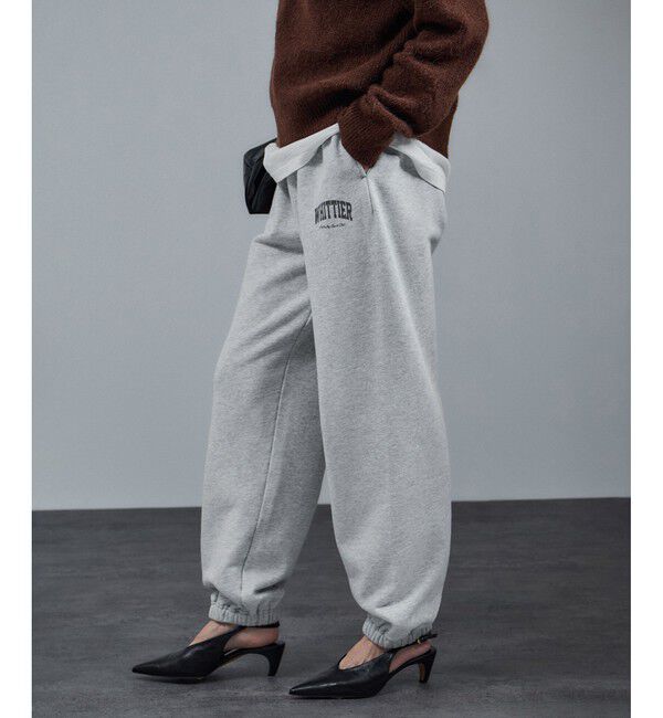 SALON adam et rope'「【WEB限定】ビンテージライクスウェットパンツ［セットアップ対応］」|チノ|