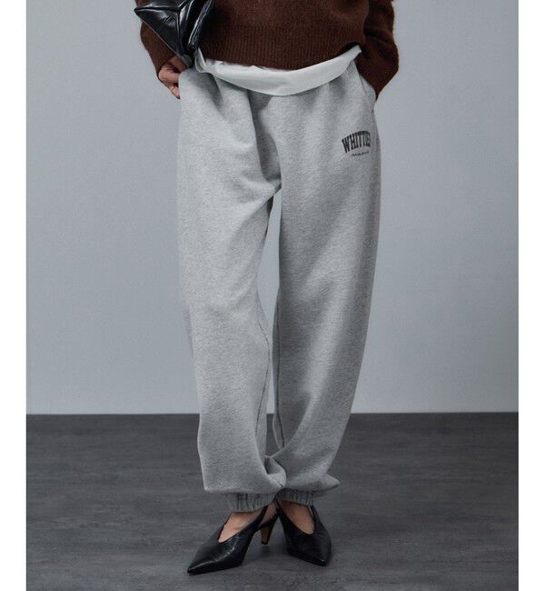 SALON adam et rope'「【WEB限定】ビンテージライクスウェットパンツ［セットアップ対応］」|チノ|