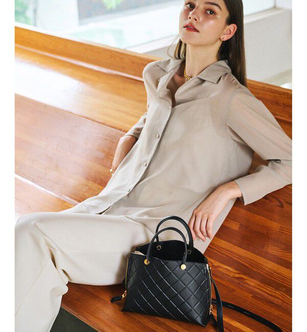 ROPE「【E'POR】Y BAG Mini Emboss【超軽量】」|ハンドバッグ|