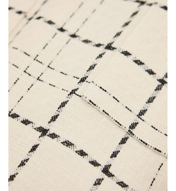 ROPE「【洗える】ツイードチェック ポケット付きタイトスカート」|スカート|