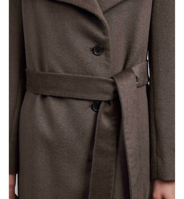 ROPE「プレミアムカシミヤ ロングコート【逸品・マルチWAY】【25AW】」|ステンカラーコート|