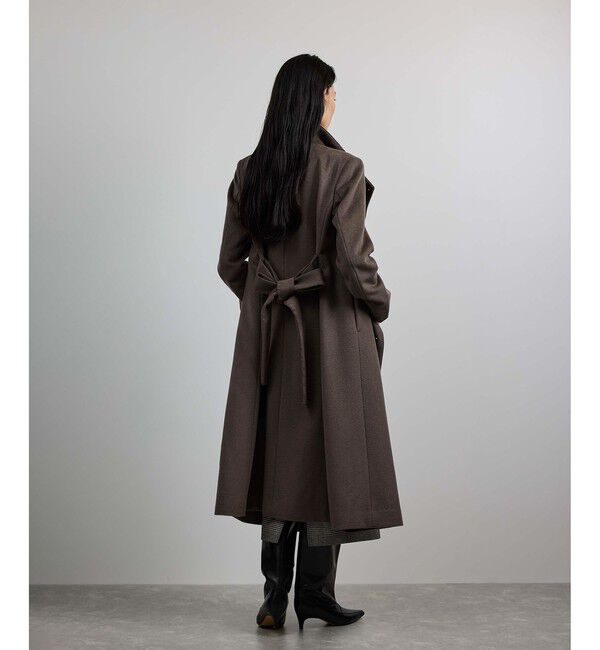 ROPE「プレミアムカシミヤ ロングコート【逸品・マルチWAY】【25AW】」|ステンカラーコート|