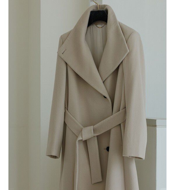 ROPE「プレミアムカシミヤ ロングコート【逸品・マルチWAY】【25AW】」|ステンカラーコート|