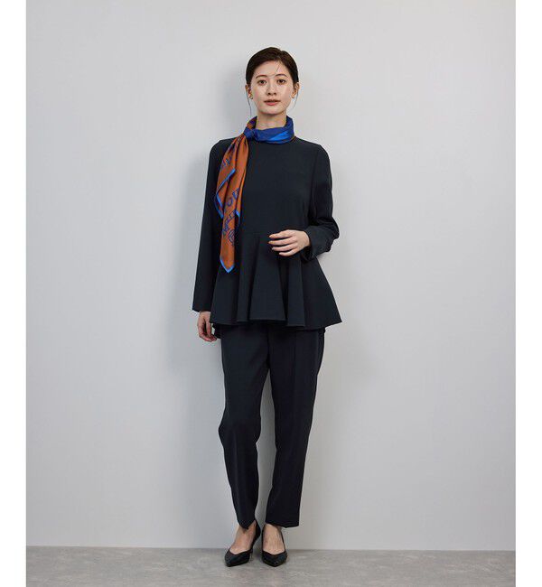 ROPE「トリアセダブルクロス テーパードパンツ/イージーケア・25AW」|チノ|