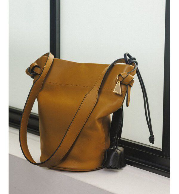 ROPE「【teau・牛革・マルチWAY】panier vine shoulder bag/持ち手長さ調整可能」|ハンドバッグ|