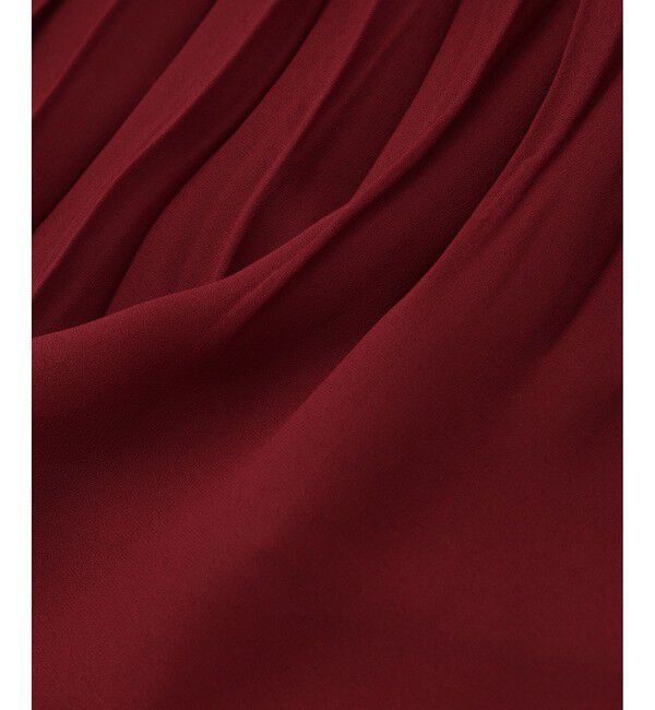 ROPE「ジョーゼットシフォンプリーツワンピース/26SS」|ワンピース|