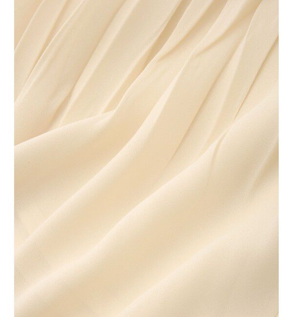 ROPE「ジョーゼットシフォンプリーツワンピース/26SS」|ワンピース|