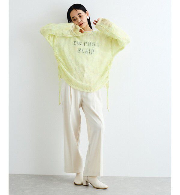 VIS「モヘアタッチシアーニット」|ニット・セーター|