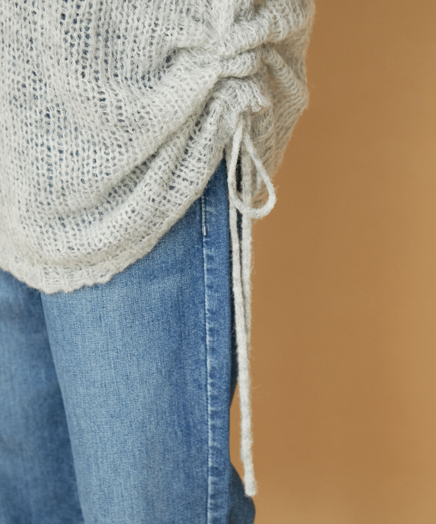 VIS「モヘアタッチシアーニット」|ニット・セーター|