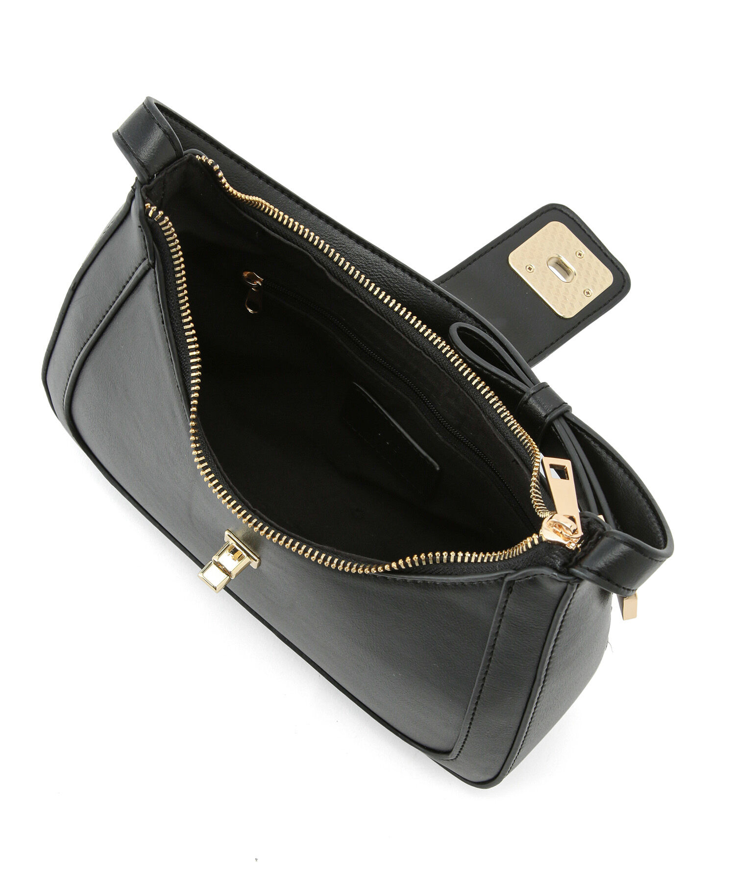 VIS「【ご好評につき追加生産】ハンドルリボンワンショルダーバッグ【180℃美人見え】」|ハンドバッグ|