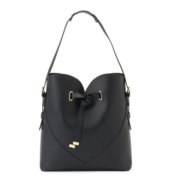 VIS「【A4収納】ハートカットバッグ(ラージサイズ)/追加」|ショルダー・メッセンジャー|