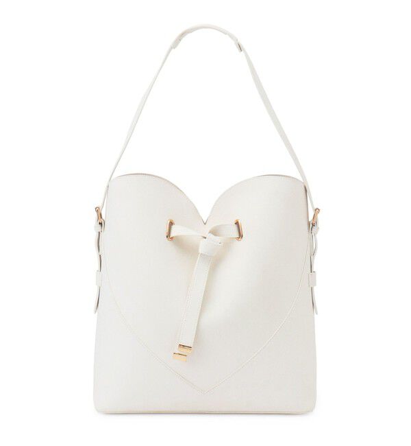 VIS「【A4収納】ハートカットバッグ(ラージサイズ)/追加」|ショルダー・メッセンジャー|