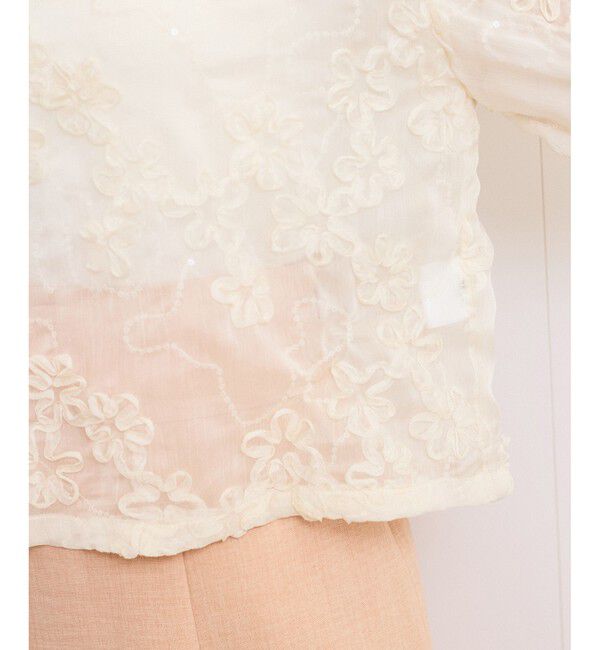 VIS「コード刺繍シアープルオーバー」|Tシャツ・カットソー|