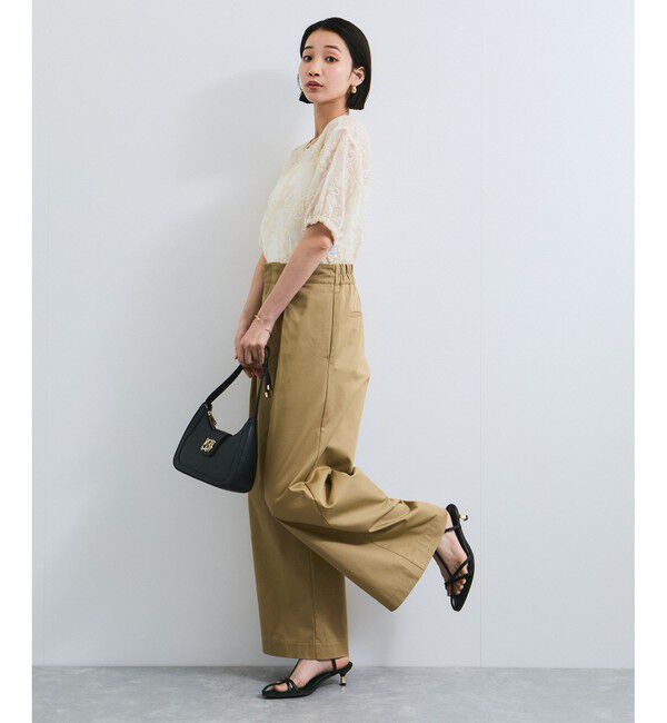 VIS「コード刺繍シアープルオーバー」|Tシャツ・カットソー|