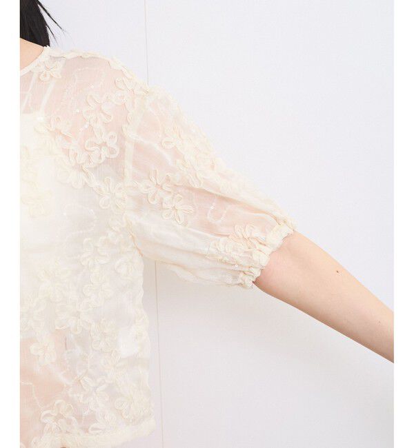 VIS「コード刺繍シアープルオーバー」|Tシャツ・カットソー|