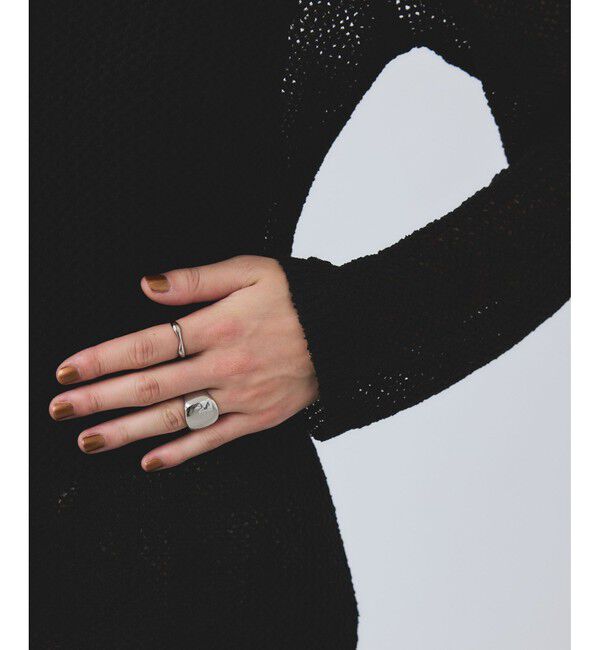 VIS「【WEB/一部店舗限定】配色ラメポロ襟カーディガン/美シルエット」|カーディガン|