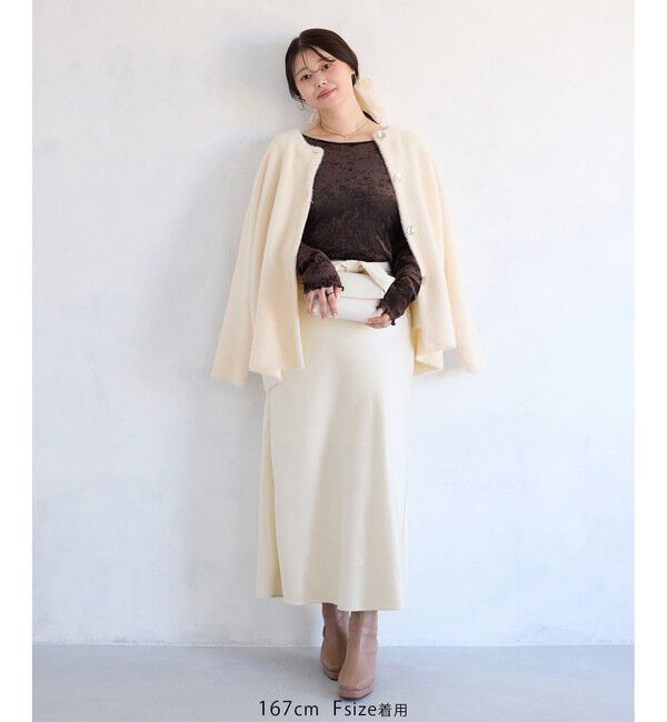 VIS「シアーベロアロングスリーブTシャツ」|Tシャツ・カットソー|