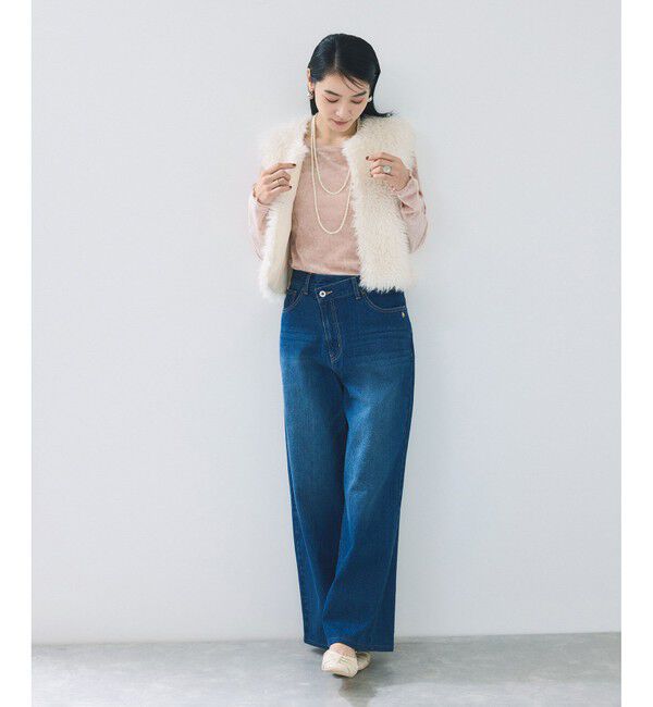 VIS「シアーベロアロングスリーブTシャツ」|Tシャツ・カットソー|