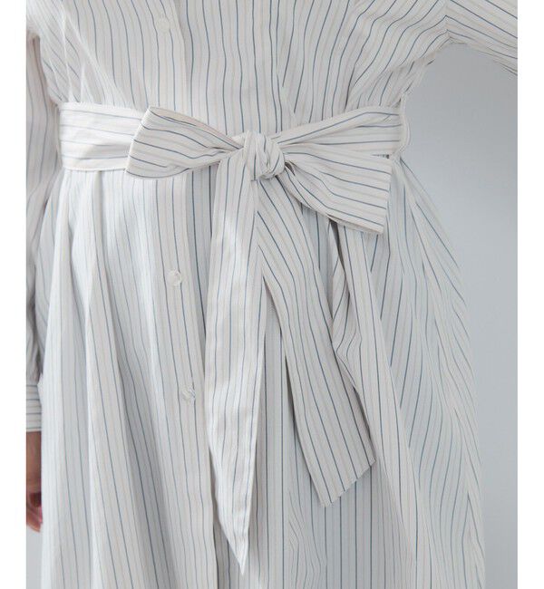 VIS「【POLO BCS】VIS別注ウエストタックフレアワンピース/WEB限定」|ワンピース|