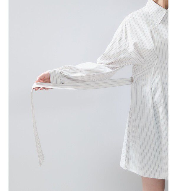 VIS「【POLO BCS】VIS別注ウエストタックフレアワンピース/WEB限定」|ワンピース|