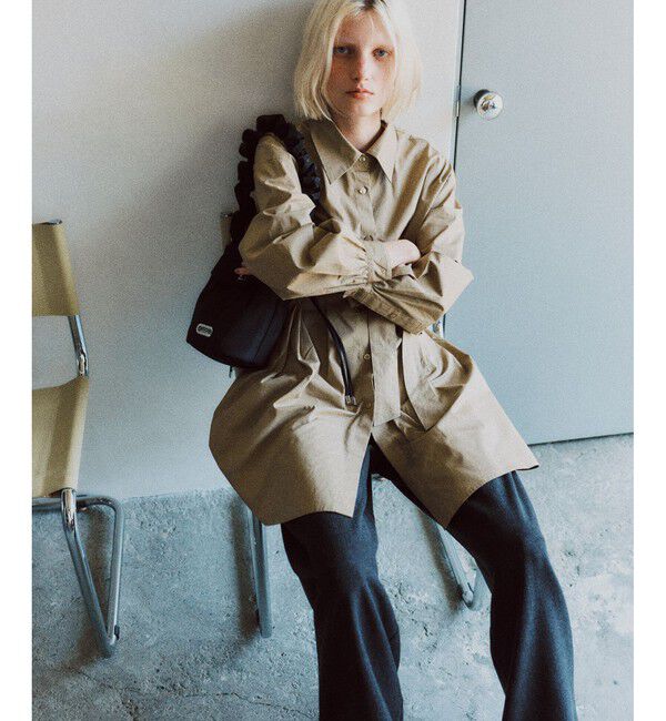 VIS「【POLO BCS】VIS別注ウエストタックフレアワンピース/WEB限定」|ワンピース|