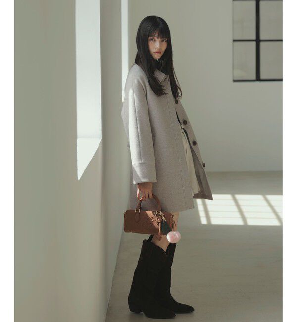 VIS「フレアーチェスターコート」|チェスターコート|