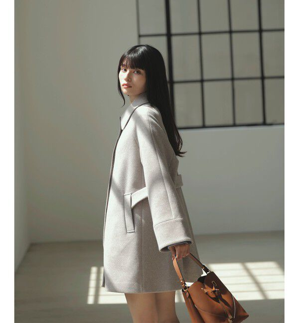 VIS「フレアーチェスターコート」|チェスターコート|