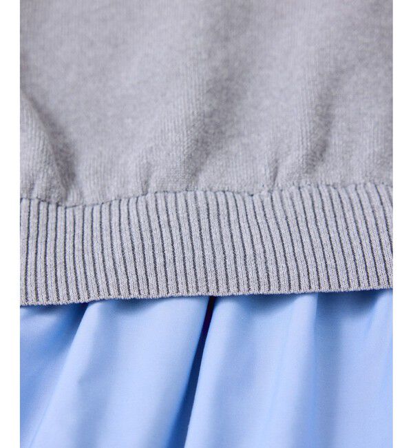 VIS「【WEB限定】シャツドッキングプルオーバー」|Tシャツ・カットソー|