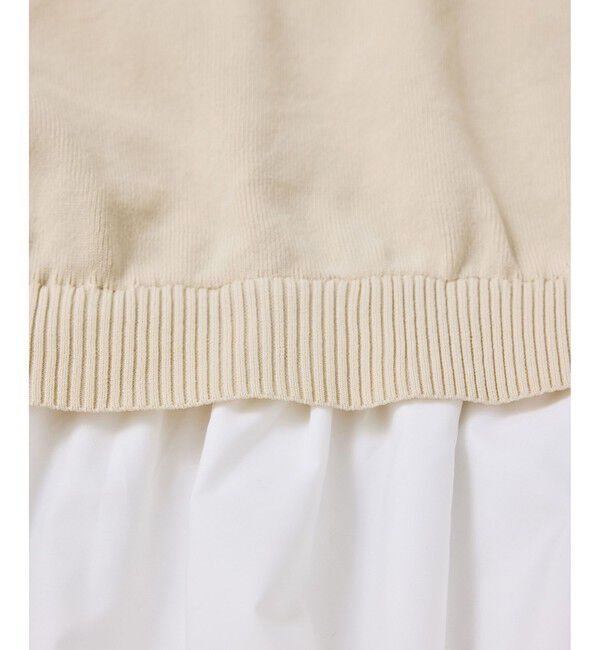 VIS「【WEB限定】シャツドッキングプルオーバー」|Tシャツ・カットソー|