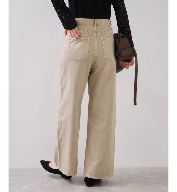 VIS「ビジューデニムパンツ」|デニム|