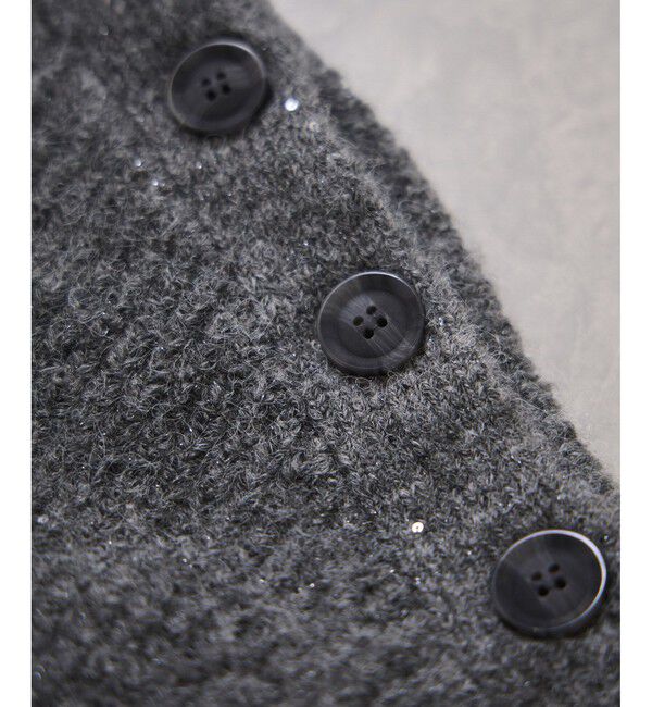 VIS「ボタンデザインポンチョベスト」|ベスト・ジレ|