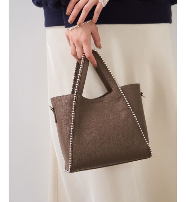 VIS「ボールチェーン2WAYトートバッグ」|トートバッグ|